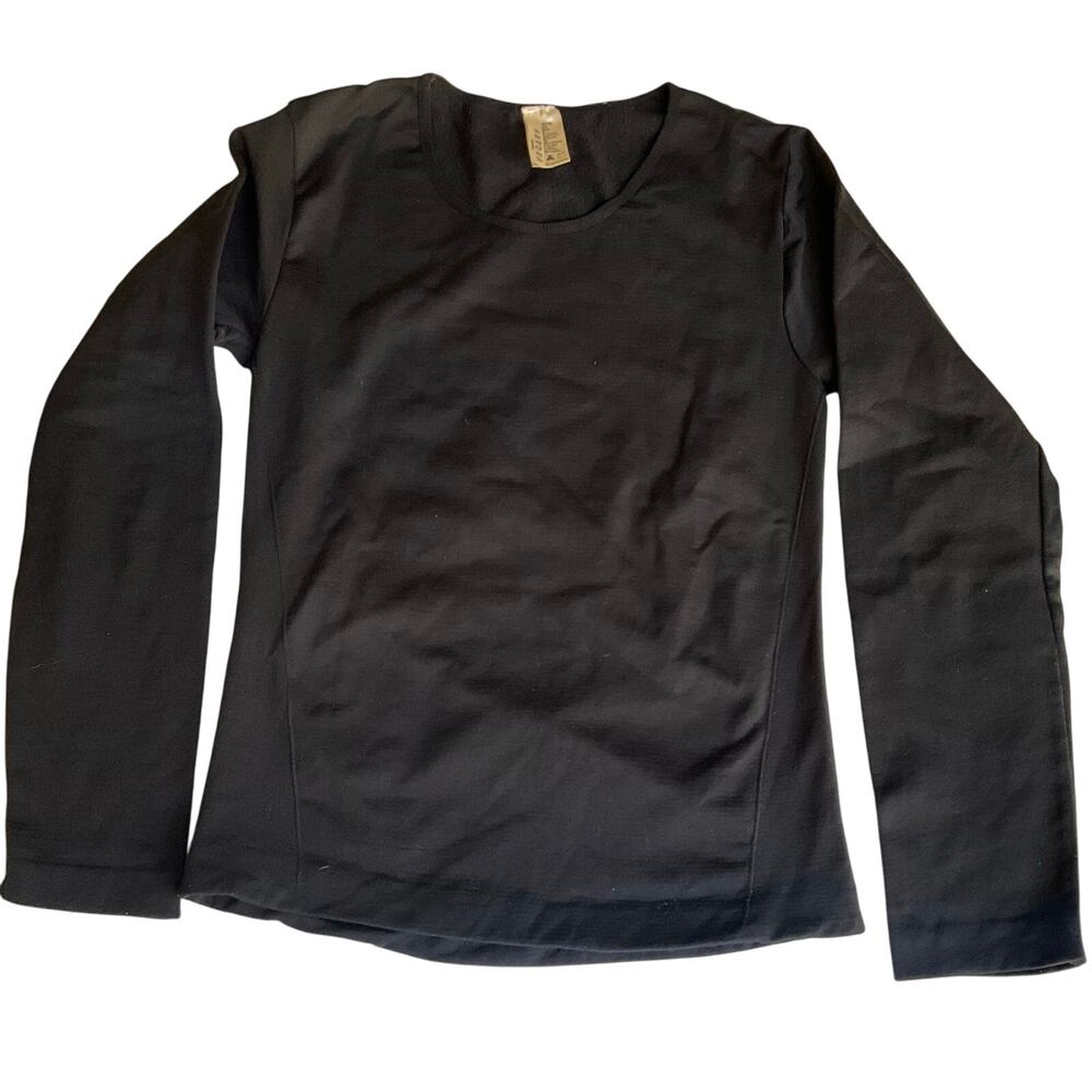 Aurora Seven Women Long Sleeve Therma Tee for Cold Winter, One Size, Black